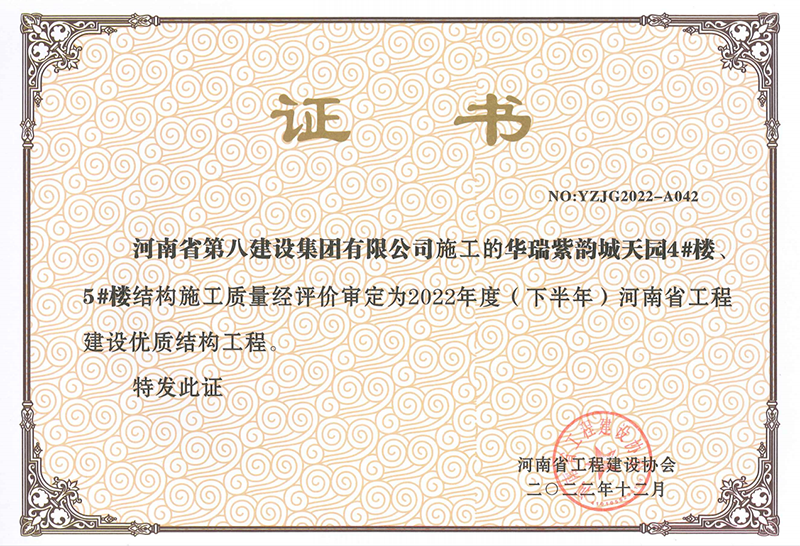 資質(zhì)榮譽(yù)